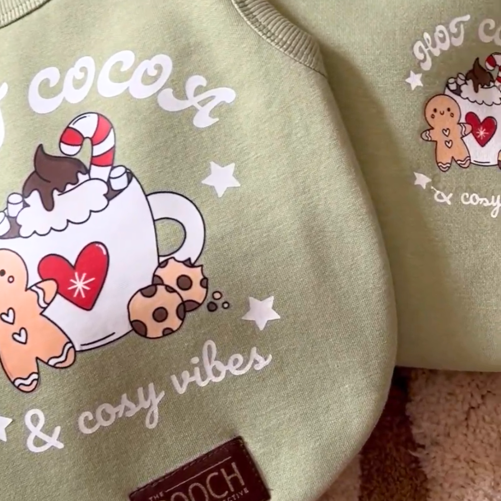 Twinning Hooman Edit Hot Cocoa Cozy Vibes Sweatshirt