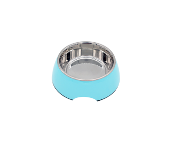 TPC Yums in Tums Pastel Light Blue Bowl for Dogs & Cats