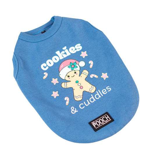 Cookies & Cuddles Cat Fleece Sweatshirt