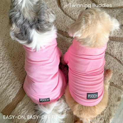 Barely Bougie Polo T-Shirt - Baby Pink