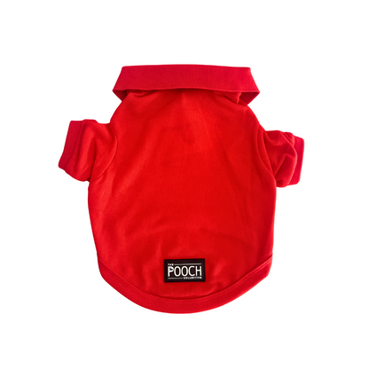 Barely Bougie Polo T-Shirt - Red