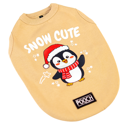Snow Cute Cat Fleece Sweatshirt