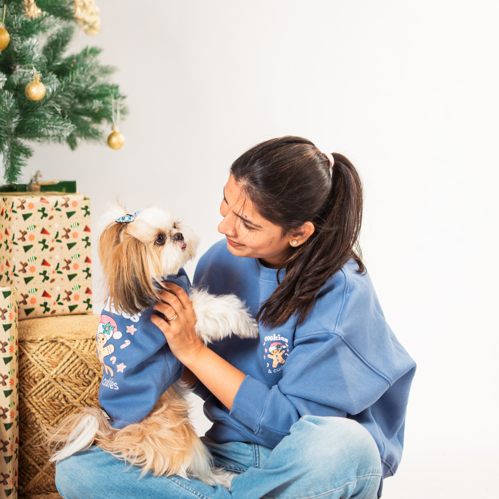 Cookies & Cuddles Twinning Hooman Fleece Sweatshirt