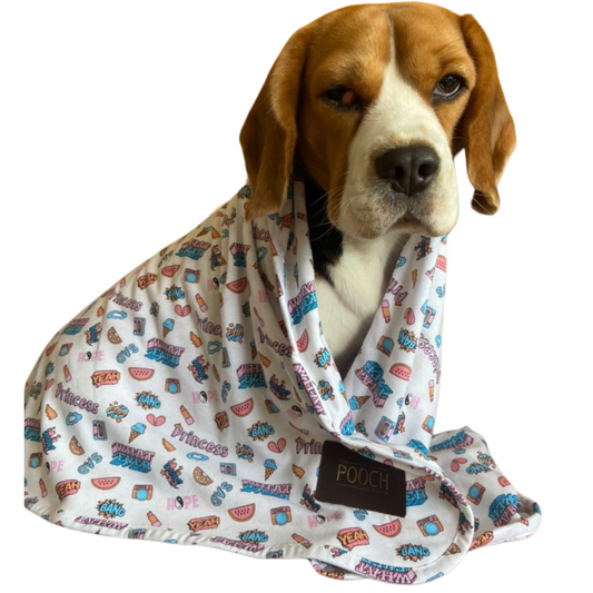 Hot Mess Dog Blanket